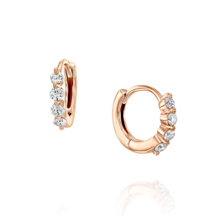 עגילי חישוק טראגוס "שובל"