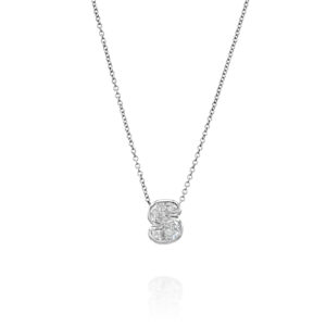 שרשרת אות יהלום מעבדה