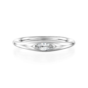 טבעת "נינה" יהלום מרקיזה EAST-WEST