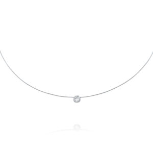 שרשרת צ'וקר יהלום בזל "הנדל"