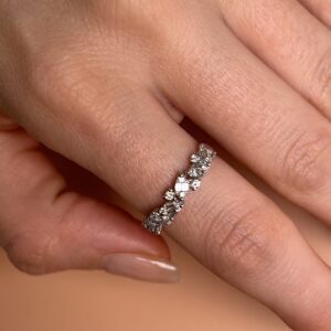 טבעת איטרנטי יהלומים "בייבי אורסולה"