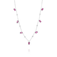 שרשרת רובי ויהלומים ״אלי״