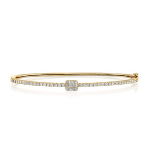 צמיד קשיח יהלומים בגט "ג'ורדי"