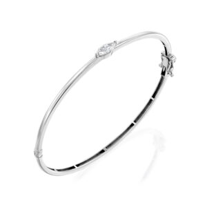 צמיד קשיח יהלום מרקיזה ״אליסיה״