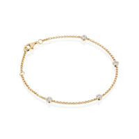 צמיד ״מאי-לי״ גדול ארבעה יהלומים