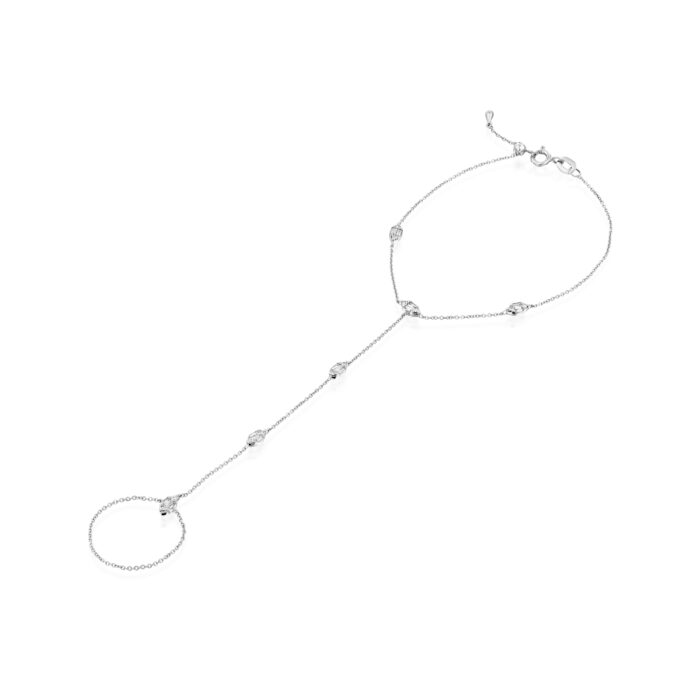 תכשיט יד יהלומים מרקיזות ״אלני״