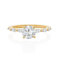 טבעת אירוסין יהלום עגול ״סטייסי״