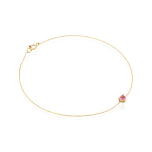 צמיד מרגנייט לב סוליטר ״דיאה״