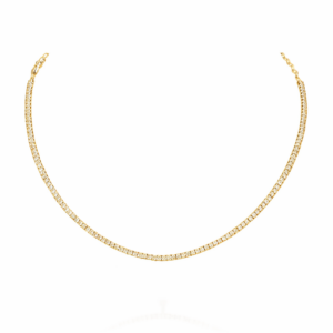 שרשרת טניס סאני יהלומים זהב צהוב